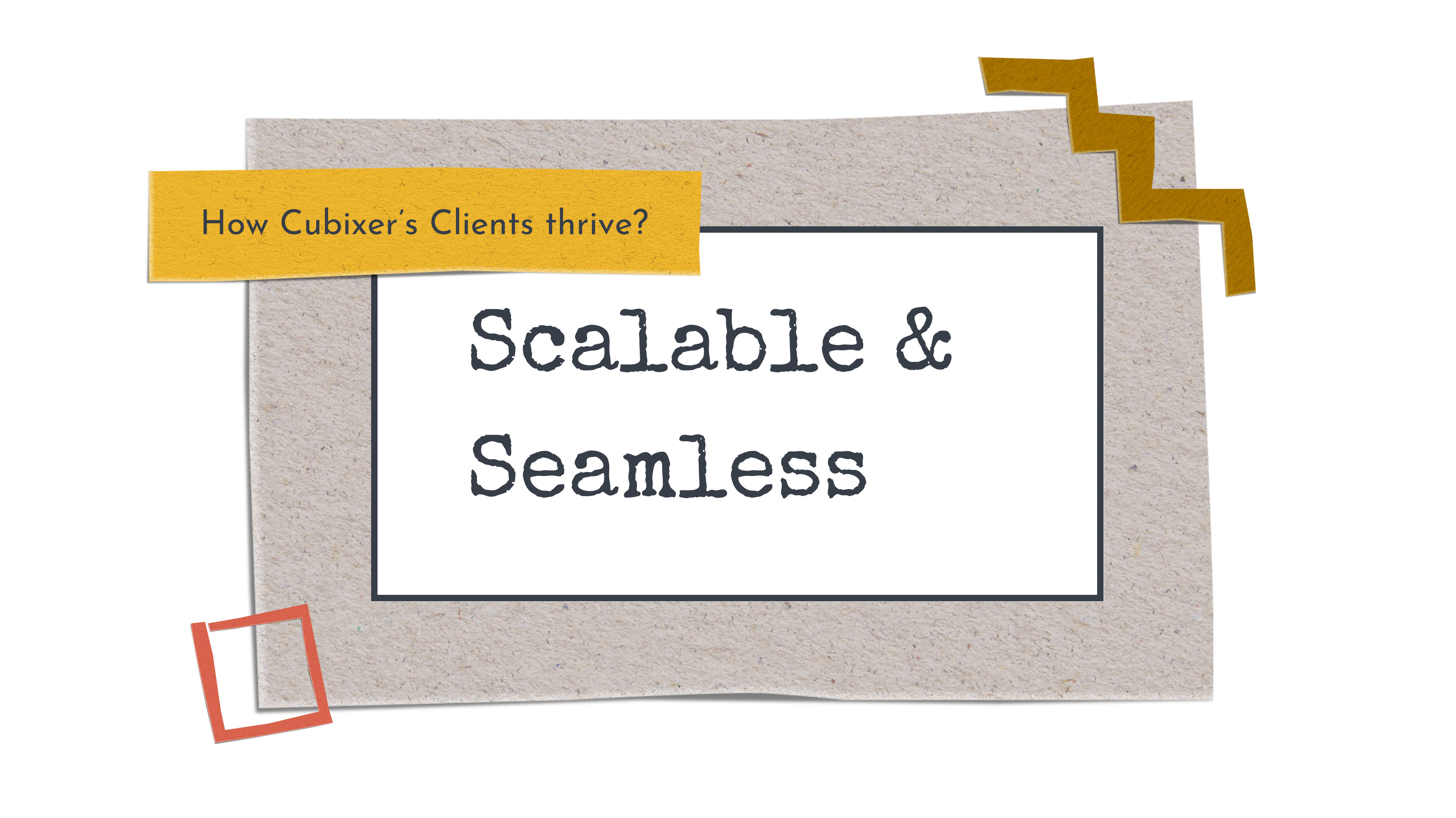 🚀 Scalable & Seamless